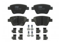 Brake Pad Set, disc brake COTEC GDB1841 TRW