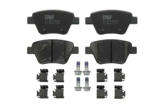 Brake Pad Set, disc brake COTEC GDB1841 TRW