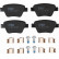 Brake Pad Set, disc brake COTEC GDB1841 TRW, Thumbnail 3