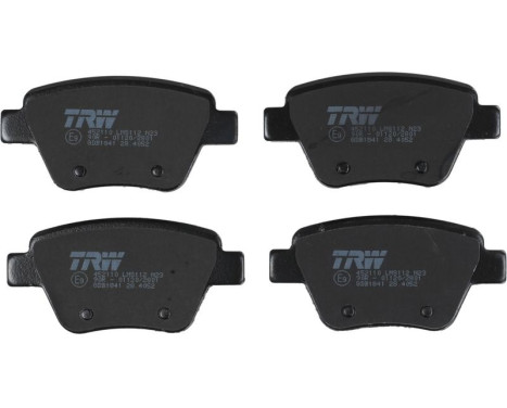 Brake Pad Set, disc brake COTEC GDB1841 TRW, Image 4