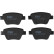 Brake Pad Set, disc brake COTEC GDB1841 TRW, Thumbnail 4
