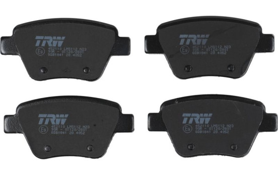Brake Pad Set, disc brake COTEC GDB1841 TRW, Image 4