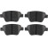 Brake Pad Set, disc brake COTEC GDB1841 TRW, Thumbnail 5