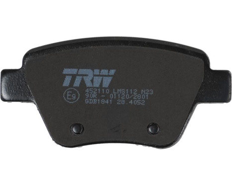 Brake Pad Set, disc brake COTEC GDB1841 TRW, Image 6