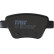 Brake Pad Set, disc brake COTEC GDB1841 TRW, Thumbnail 6