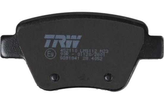 Brake Pad Set, disc brake COTEC GDB1841 TRW, Image 6