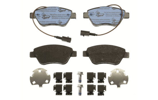 Brake Pad Set, disc brake COTEC GDB1842 TRW, Image 3