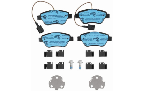 Brake Pad Set, disc brake COTEC GDB1842 TRW, Image 4