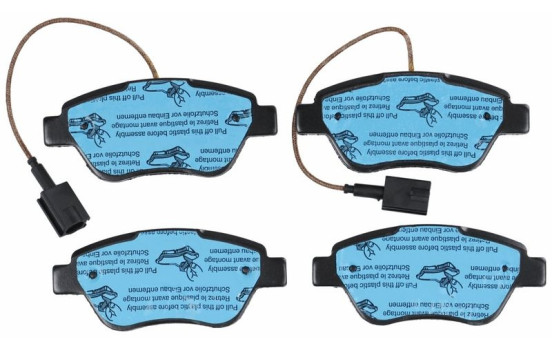 Brake Pad Set, disc brake COTEC GDB1842 TRW, Image 5
