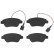 Brake Pad Set, disc brake COTEC GDB1842 TRW, Thumbnail 6