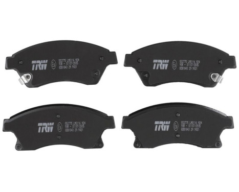 Brake Pad Set, disc brake COTEC GDB1843 TRW, Image 3