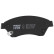 Brake Pad Set, disc brake COTEC GDB1843 TRW, Thumbnail 5