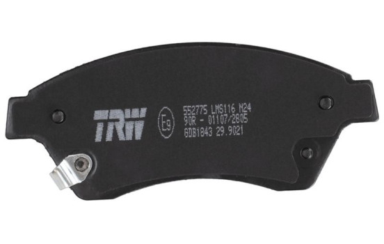 Brake Pad Set, disc brake COTEC GDB1843 TRW, Image 5