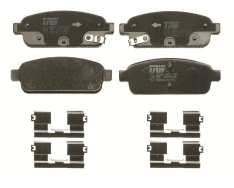 Brake Pad Set, disc brake COTEC GDB1844 TRW, Image 3