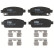 Brake Pad Set, disc brake COTEC GDB1844 TRW, Thumbnail 4