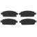 Brake Pad Set, disc brake COTEC GDB1844 TRW, Thumbnail 5