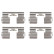 Brake Pad Set, disc brake COTEC GDB1844 TRW, Thumbnail 8