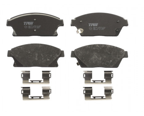 Brake Pad Set, disc brake COTEC GDB1847 TRW