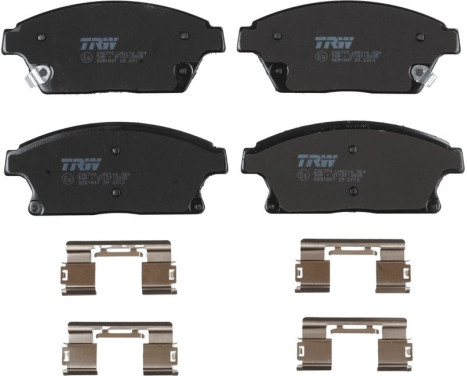 Brake Pad Set, disc brake COTEC GDB1847 TRW, Image 3