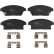 Brake Pad Set, disc brake COTEC GDB1847 TRW, Thumbnail 3