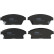 Brake Pad Set, disc brake COTEC GDB1847 TRW, Thumbnail 5