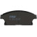 Brake Pad Set, disc brake COTEC GDB1847 TRW, Thumbnail 6