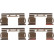 Brake Pad Set, disc brake COTEC GDB1847 TRW, Thumbnail 7