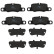 Brake Pad Set, disc brake COTEC GDB1849 TRW, Thumbnail 4