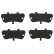 Brake Pad Set, disc brake COTEC GDB1849 TRW, Thumbnail 8