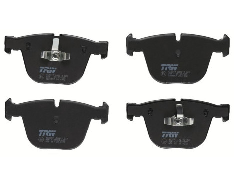 Brake Pad Set, disc brake COTEC GDB1857 TRW, Image 4