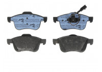 Brake Pad Set, disc brake COTEC GDB1864 TRW