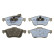 Brake Pad Set, disc brake COTEC GDB1864 TRW, Thumbnail 3