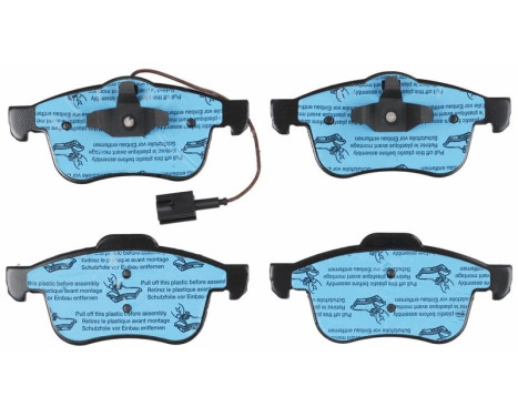Brake Pad Set, disc brake COTEC GDB1864 TRW, Image 4