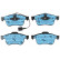 Brake Pad Set, disc brake COTEC GDB1864 TRW, Thumbnail 4