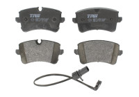 Brake Pad Set, disc brake COTEC GDB1867 TRW