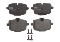 Brake Pad Set, disc brake COTEC GDB1869 TRW