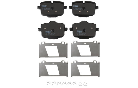 Brake Pad Set, disc brake COTEC GDB1869 TRW, Image 4