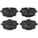 Brake Pad Set, disc brake COTEC GDB1869 TRW, Thumbnail 5