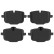 Brake Pad Set, disc brake COTEC GDB1869 TRW, Thumbnail 6