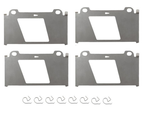 Brake Pad Set, disc brake COTEC GDB1869 TRW, Image 8