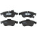 Brake Pad Set, disc brake COTEC GDB1873 TRW, Thumbnail 4