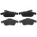 Brake Pad Set, disc brake COTEC GDB1873 TRW, Thumbnail 5
