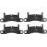 Brake Pad Set, disc brake COTEC GDB1875 TRW, Thumbnail 3
