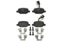Brake Pad Set, disc brake COTEC GDB1881 TRW