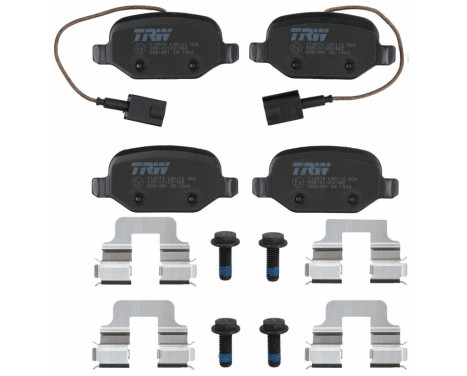 Brake Pad Set, disc brake COTEC GDB1881 TRW, Image 4