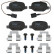 Brake Pad Set, disc brake COTEC GDB1881 TRW, Thumbnail 4