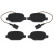 Brake Pad Set, disc brake COTEC GDB1881 TRW, Thumbnail 5