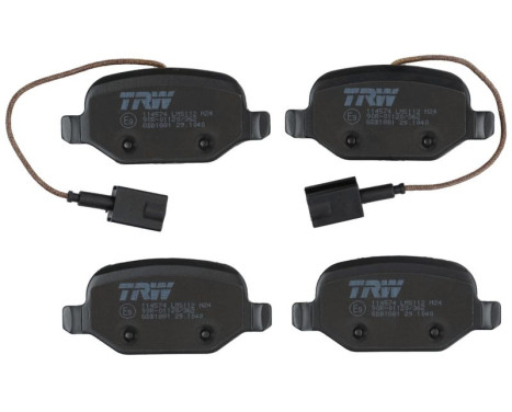 Brake Pad Set, disc brake COTEC GDB1881 TRW, Image 6