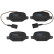 Brake Pad Set, disc brake COTEC GDB1881 TRW, Thumbnail 6