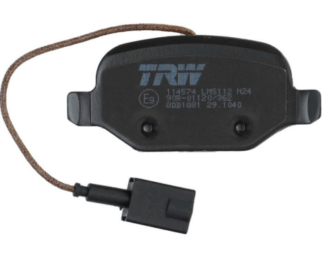 Brake Pad Set, disc brake COTEC GDB1881 TRW, Image 7
